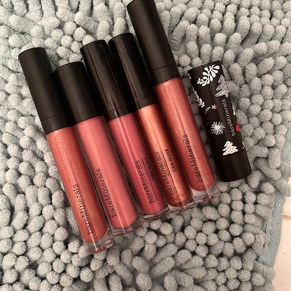 6 bareminerals lipglosses, lipsticks - Picture 1 of 3